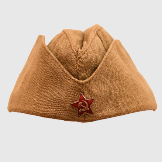 RUSSIAN WWII ENLISTED MANS OVERSEAS CAP