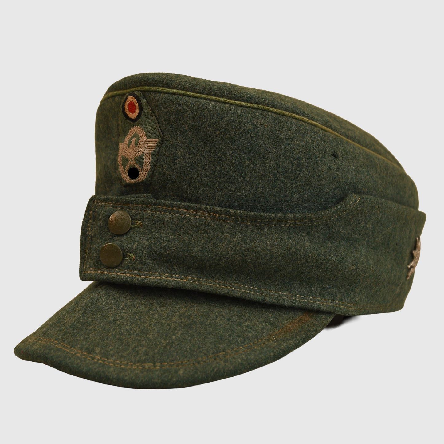 German WWII Mountain Troopers Police Bergmütze Cap