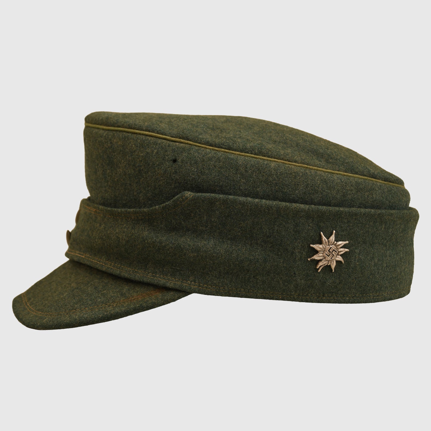 German WWII Mountain Troopers Police Bergmütze Cap