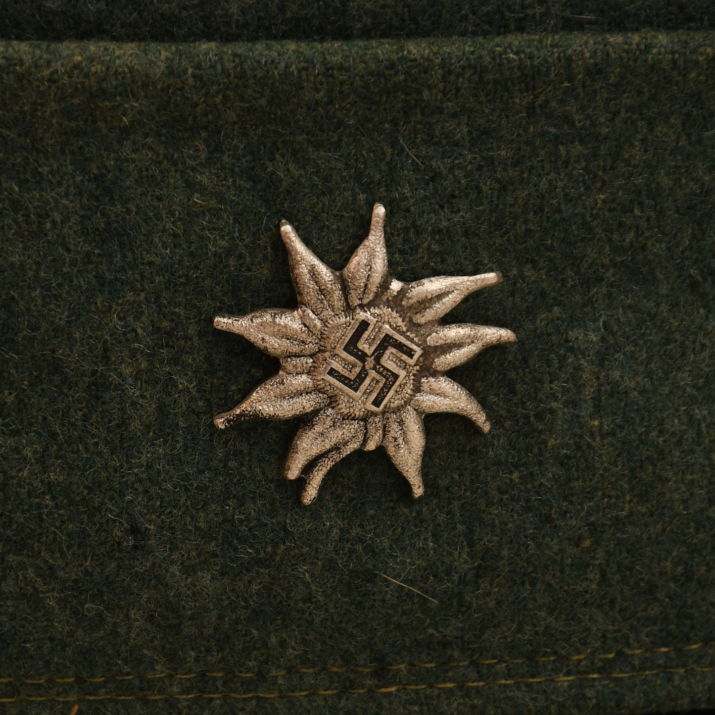 German WWII Mountain Troopers Police Bergmütze Cap