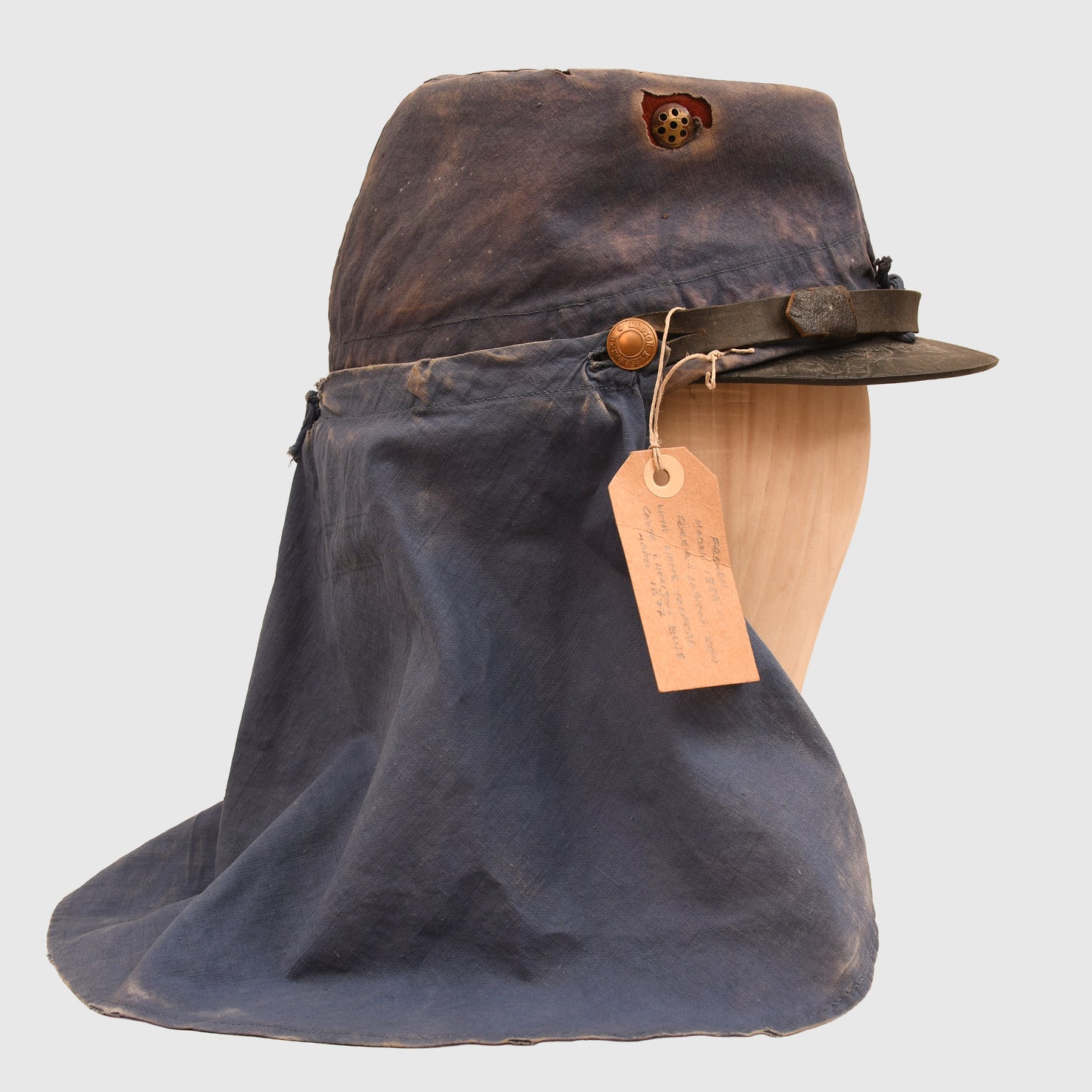 FRENCH FOREIGN LEGION KEPI WITH BLUE AND WHITE COVERS