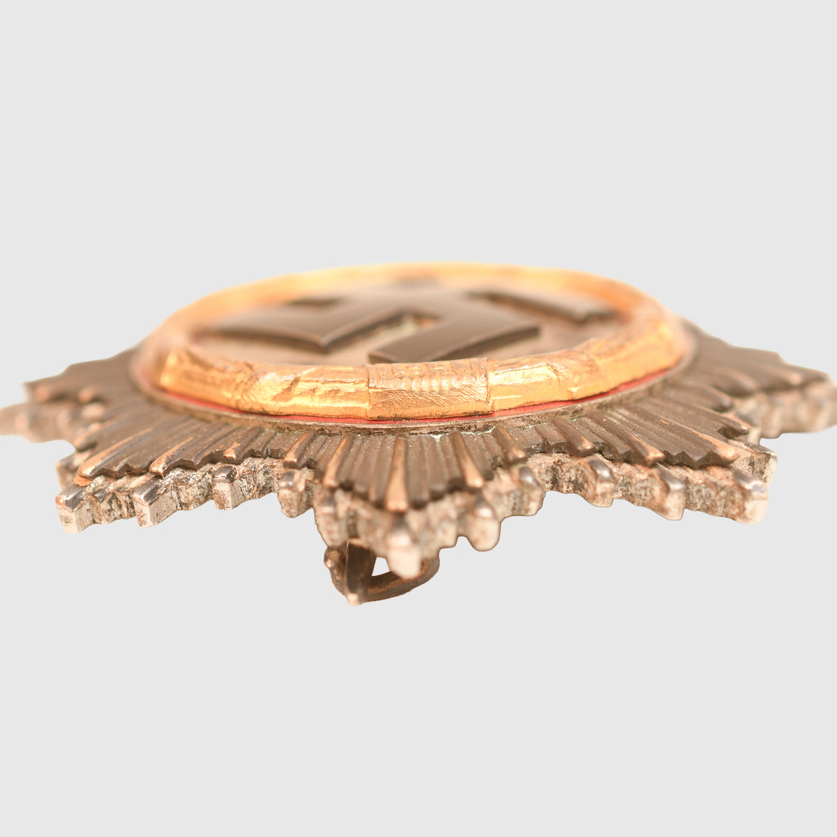 GERMAN WWII GERMAN CROSS IN GOLD BY DESCHLER