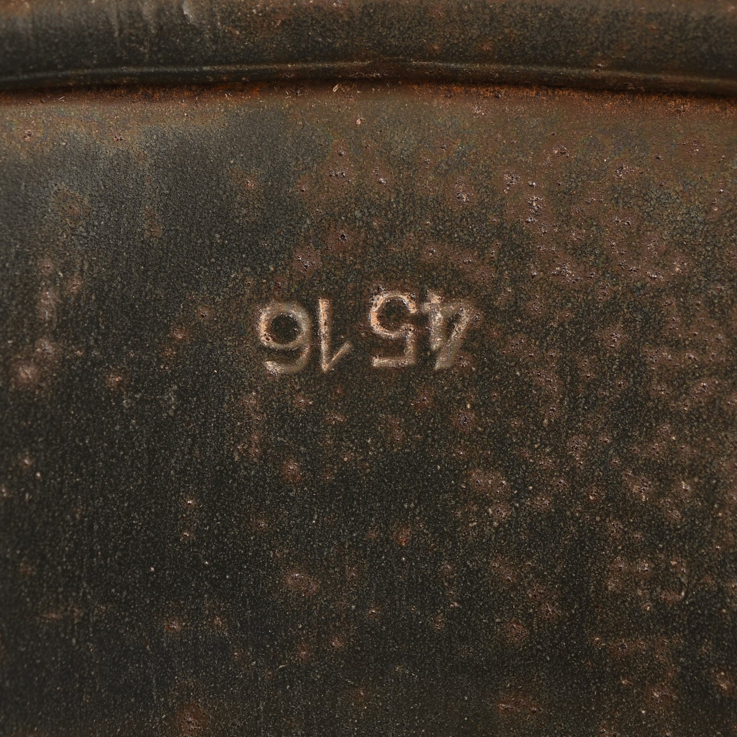 German WWII Luftwaffe Very Early M.35 Double Decal Combat Helmet