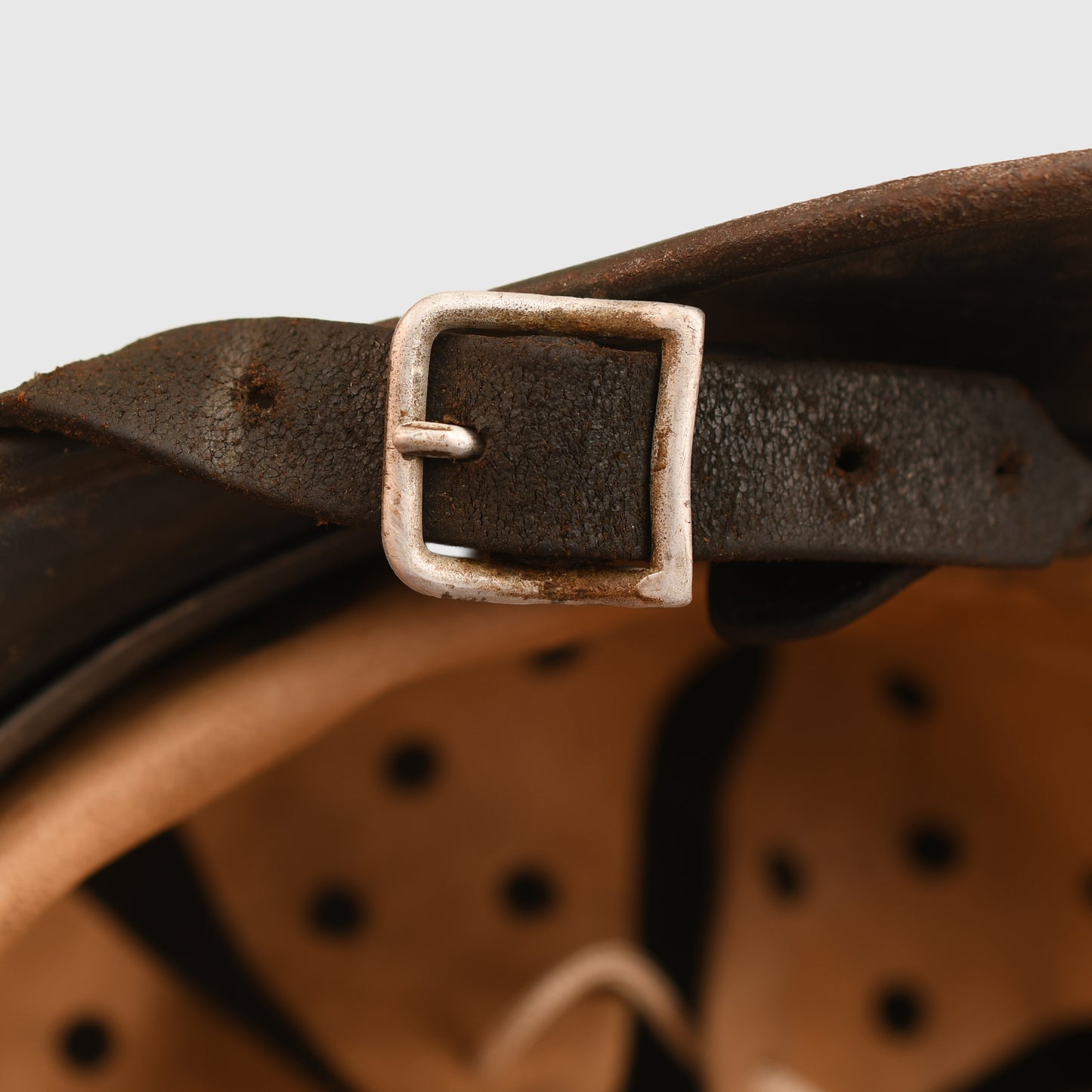 German WWII Luftwaffe Very Early M.35 Double Decal Combat Helmet