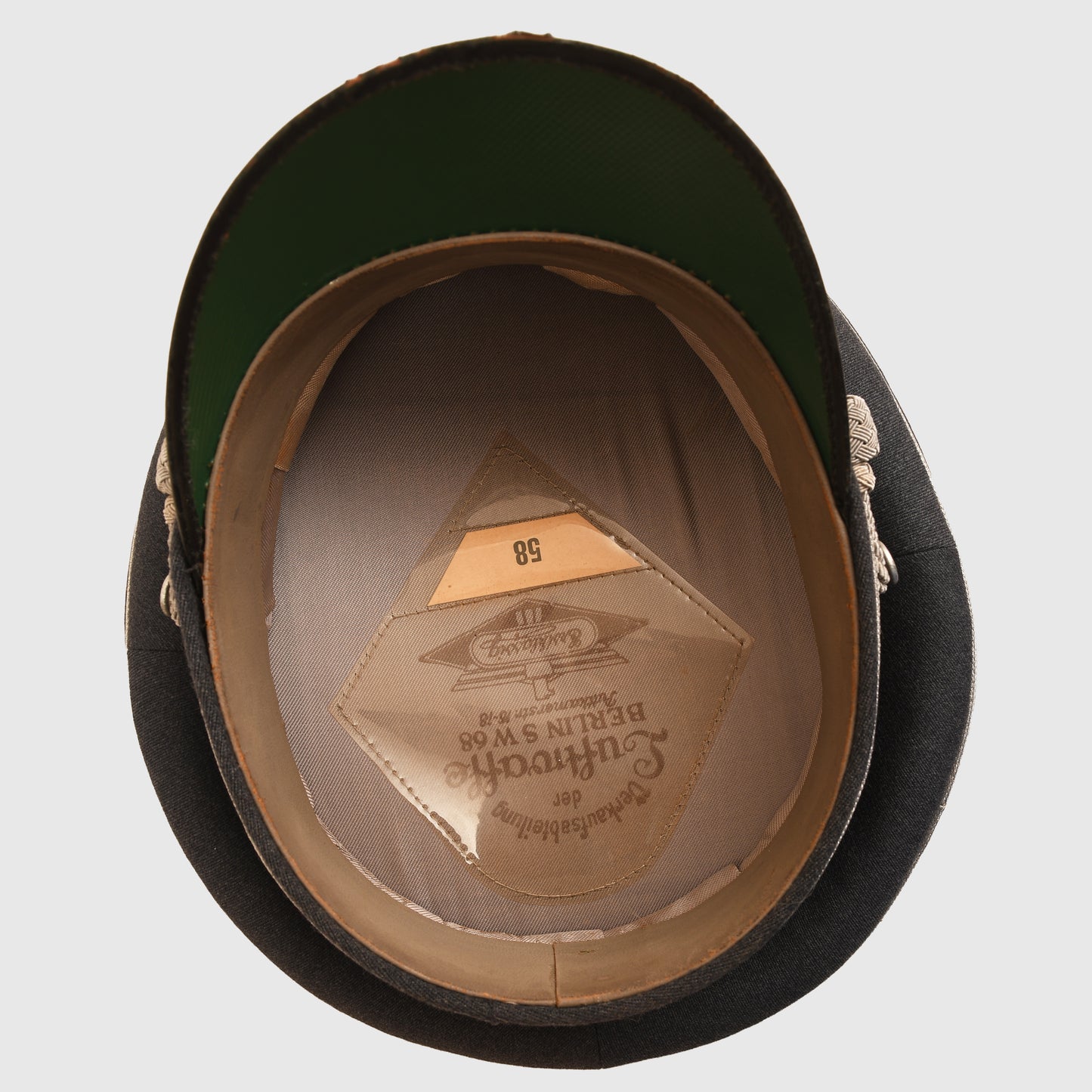 GERMAN WWII LUFTWAFFE OFFICERS VISOR CAP