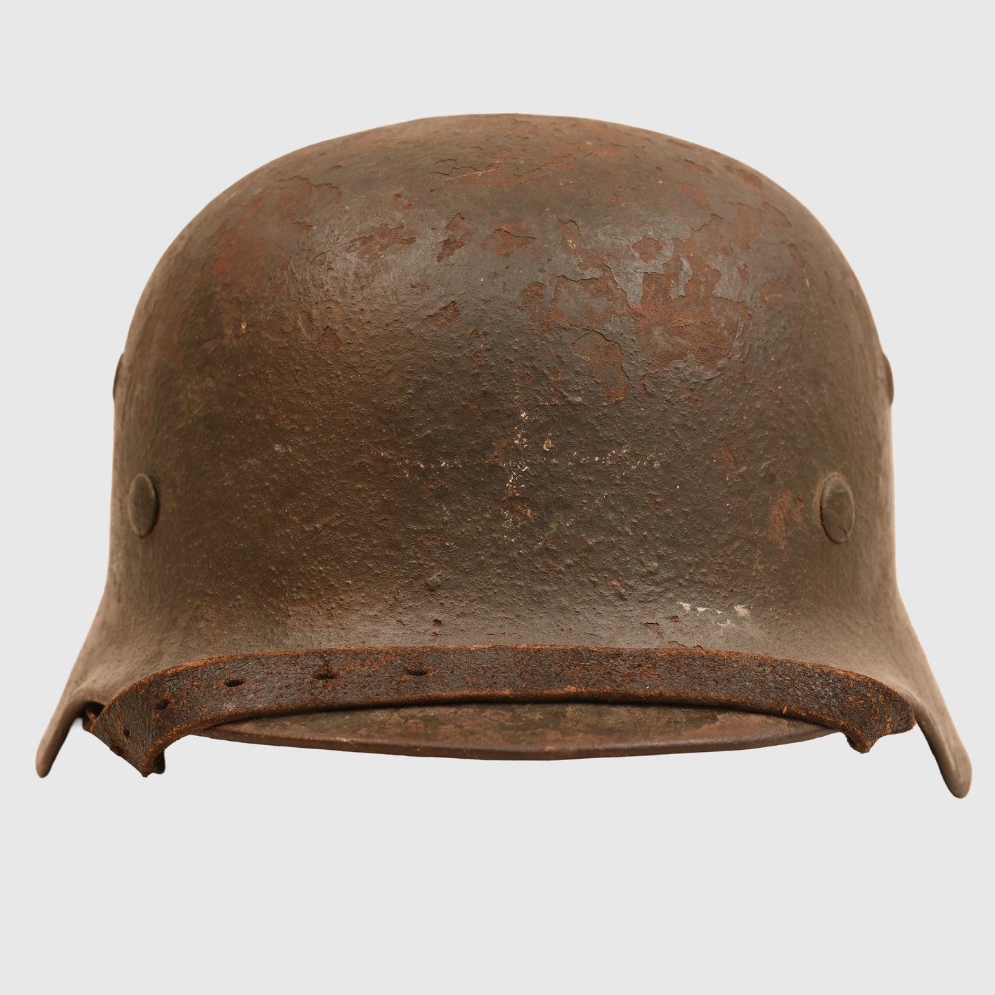 GERMAN WWII ARMY M.35 DOUBLE DECAL COMBAT HELMET