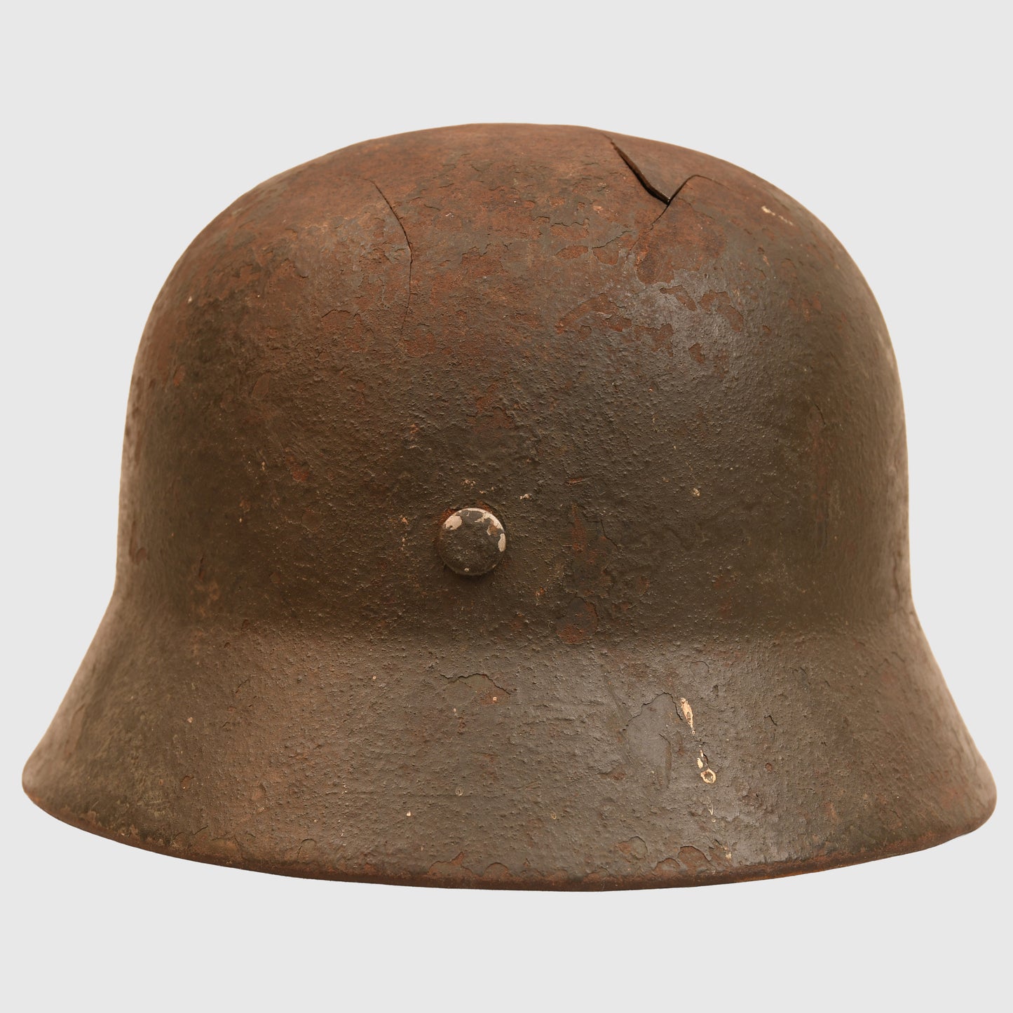 GERMAN WWII ARMY M.35 DOUBLE DECAL COMBAT HELMET