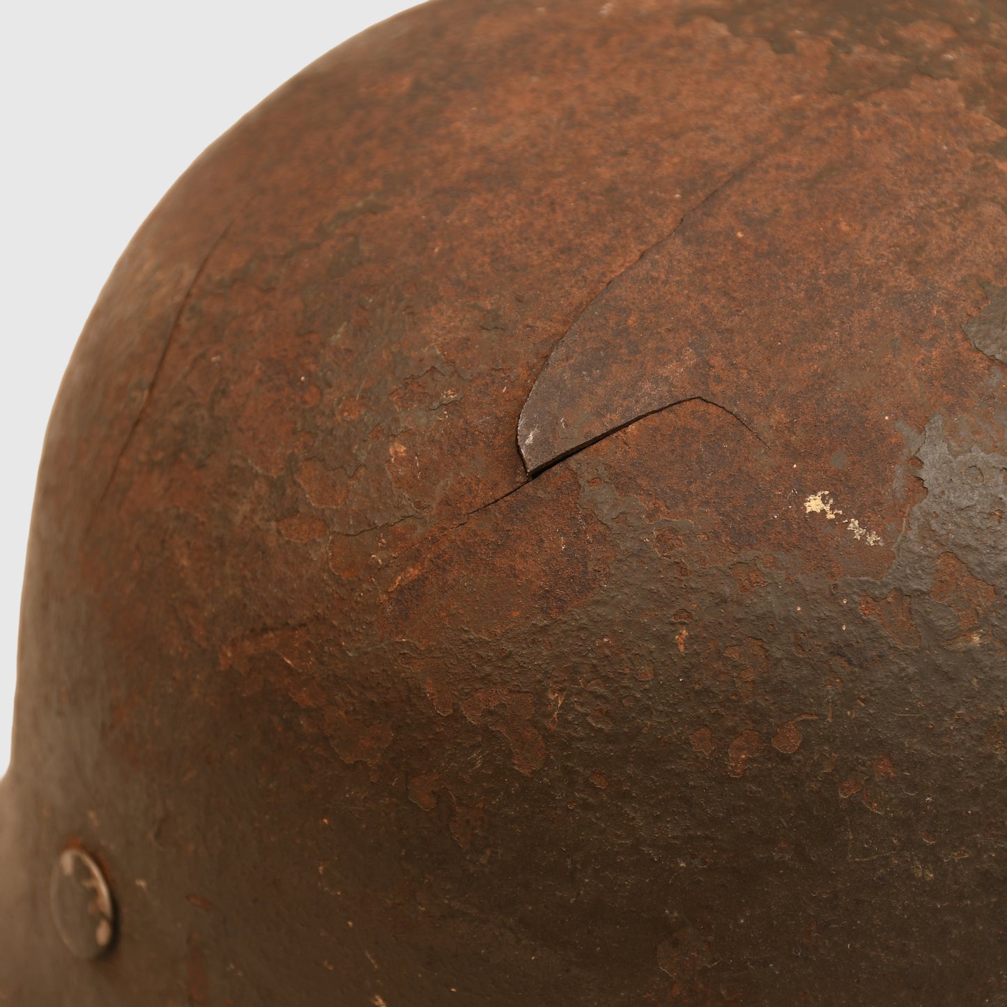 GERMAN WWII ARMY M.35 DOUBLE DECAL COMBAT HELMET