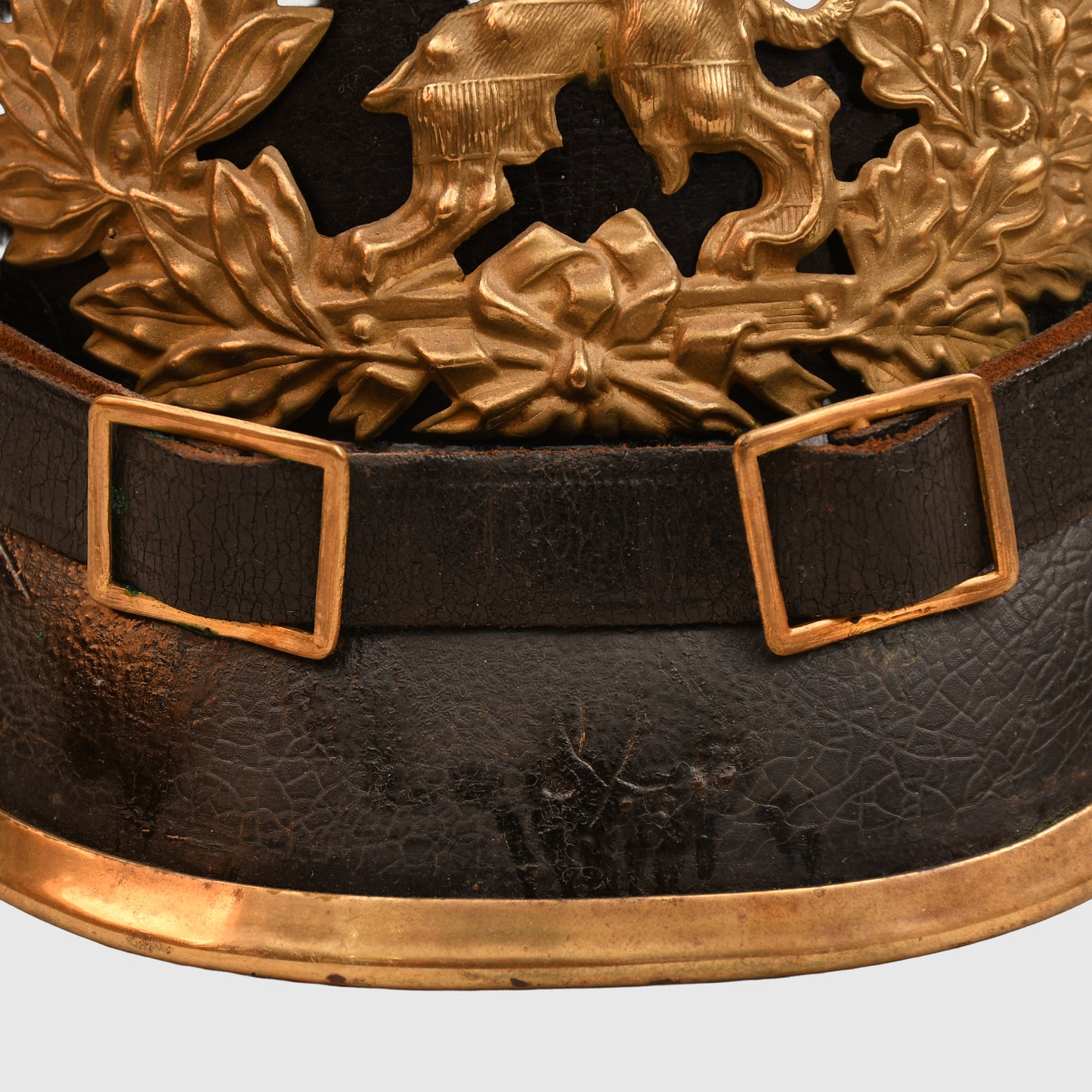 GERMAN WWI HESSE INFANTRY REGT EARLY PATTERN ENLISTED MAN PICKLEHAUBE