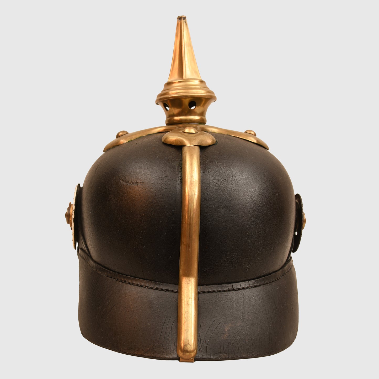 GERMAN WWI HESSE INFANTRY REGT EARLY PATTERN ENLISTED MAN PICKLEHAUBE