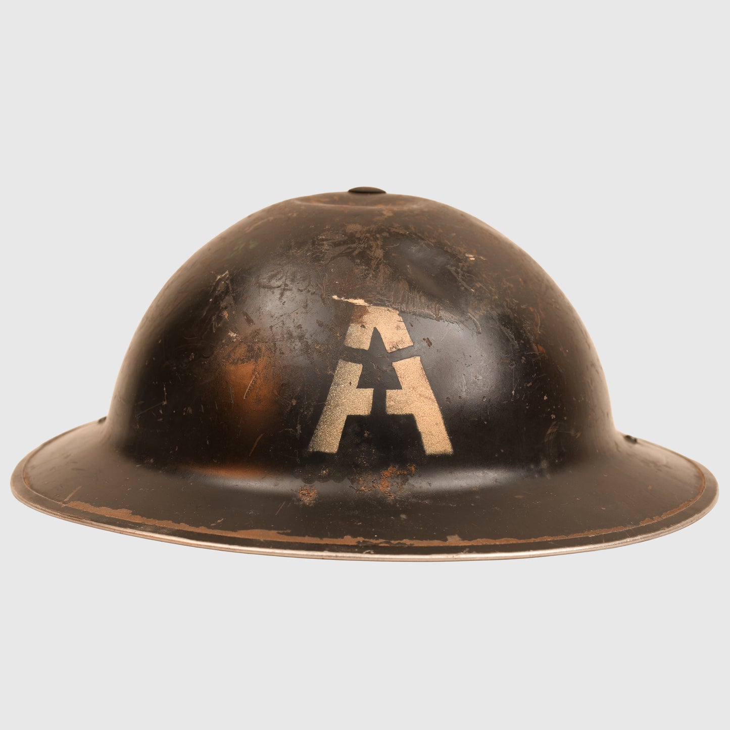BRITISH WWII HOME FRONT BRODIE HELMET