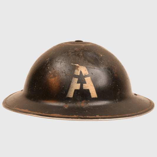 BRITISH WWII HOME FRONT BRODIE HELMET