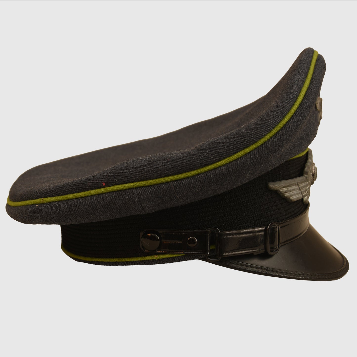 GERMAN WWII LUFTWAFFE AIR TRAFFIC CONTROL NCO VISOR CAP