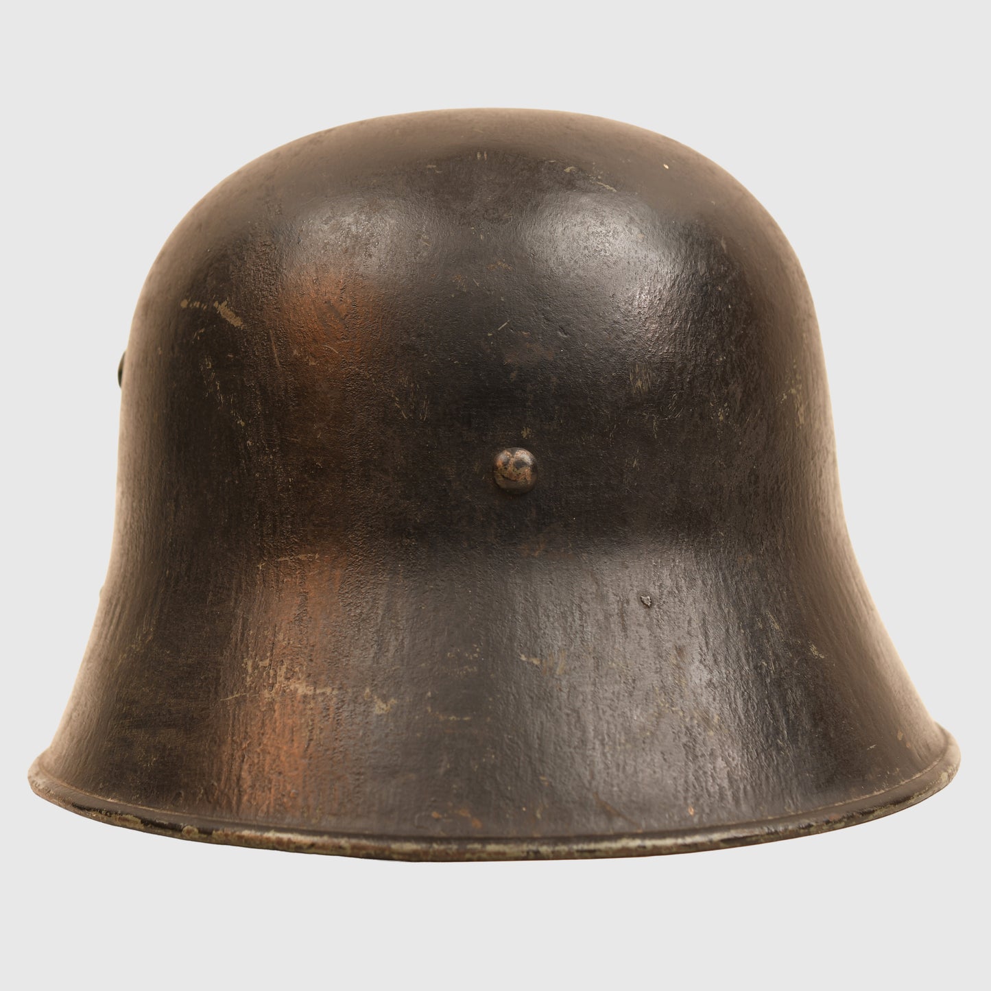 GERMAN WWII ALLGEMEINE SS DOUBLE DECAL AUSTRIAN M.17 HELMET