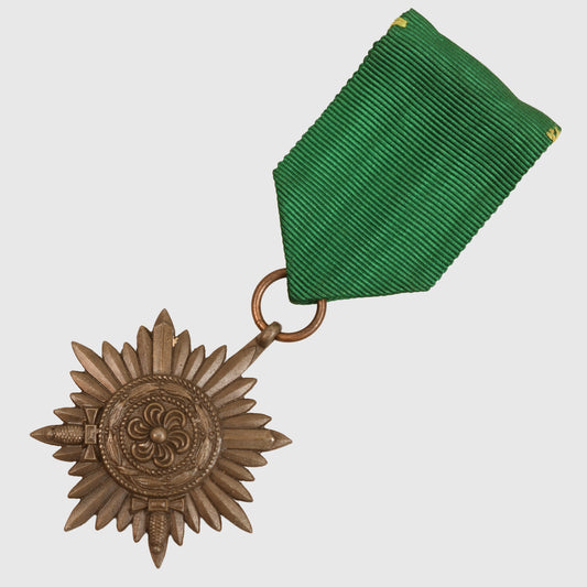 GERMAN WWII EASTERN PEOPLES AWARD 2ND CLASS IN BRONZE WITH SWORDS
