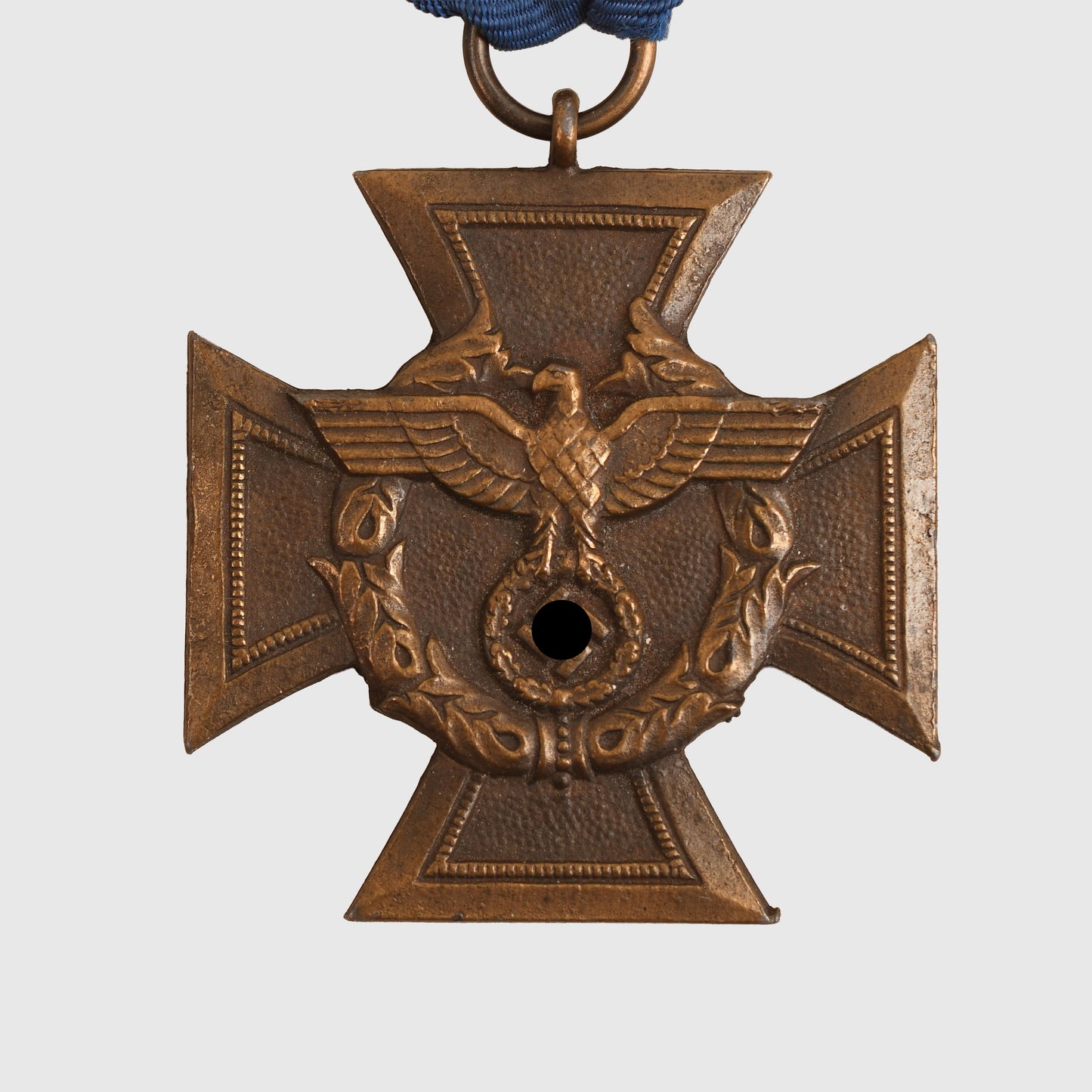 GERMAN WWII CUSTOMS SERVICE CROSS WITH ORIGINAL RIBBON
