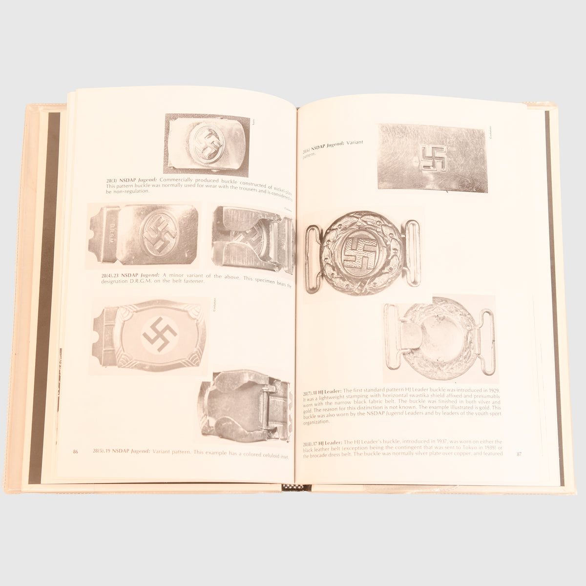 GERMAN WWII BELT BUCKLES & BROCADES OF THE THIRD REICH BY JOHN R ANGOLIA