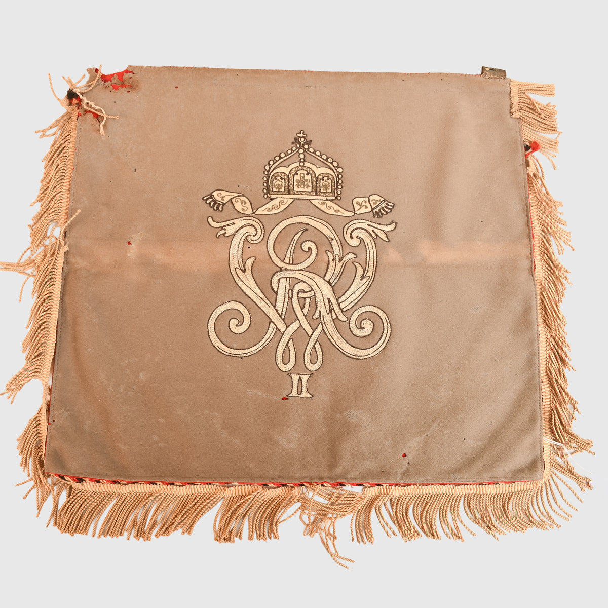 GERMAN WWI IMPERIAL GERMAN 13TH REGIMENT OF UHLANS TRUMPET BANNER