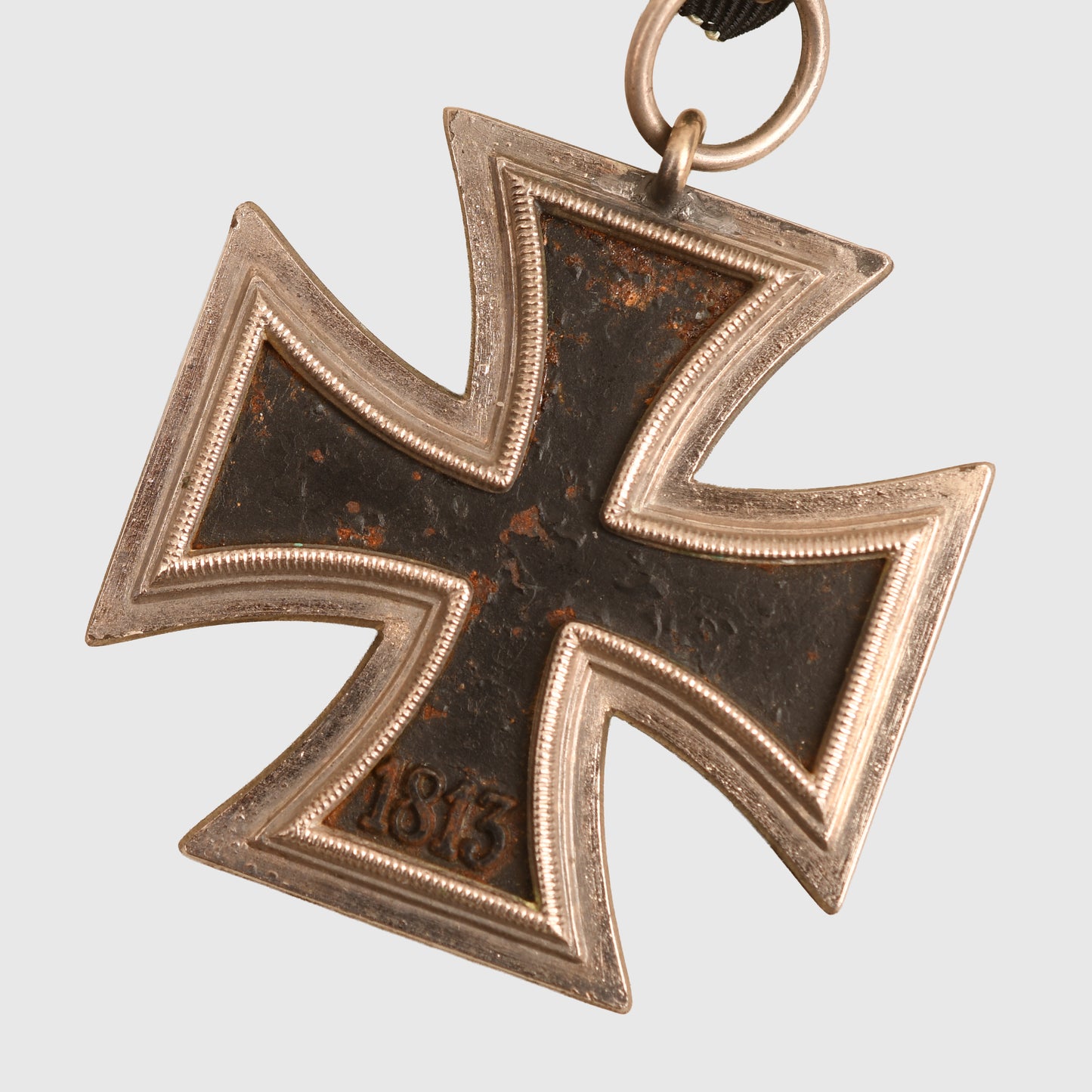 GERMAN WWII IRON CROSS SECOND CLASS WITH AUSTRIAN WRAP RIBBON