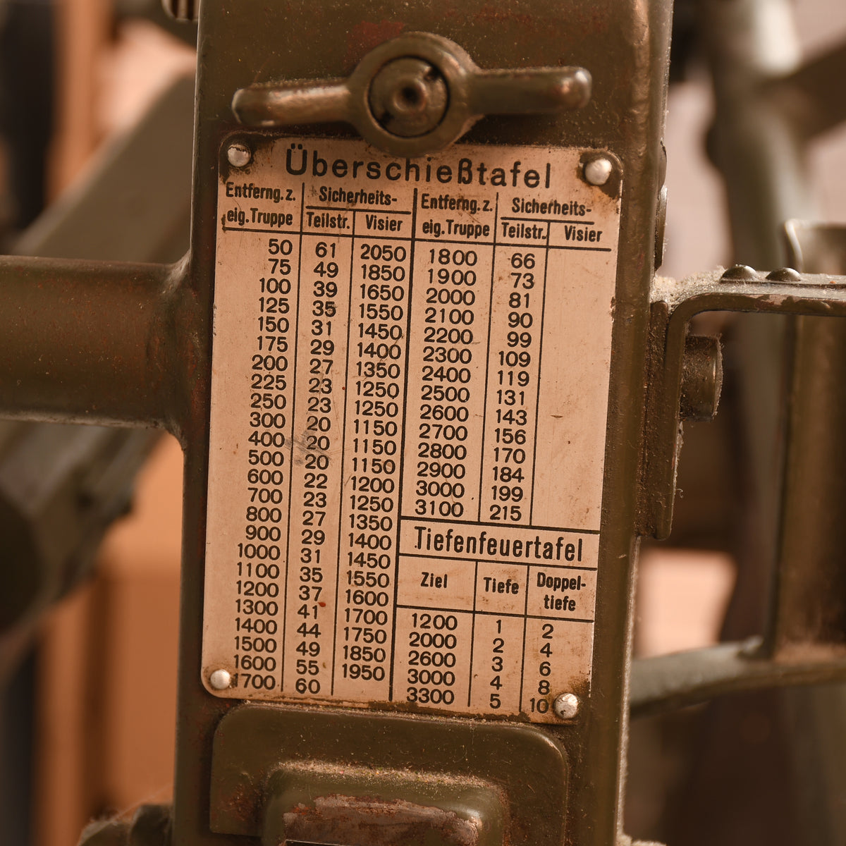 GERMAN WWII MG34 LAFETTE TRIPOD MOUNT