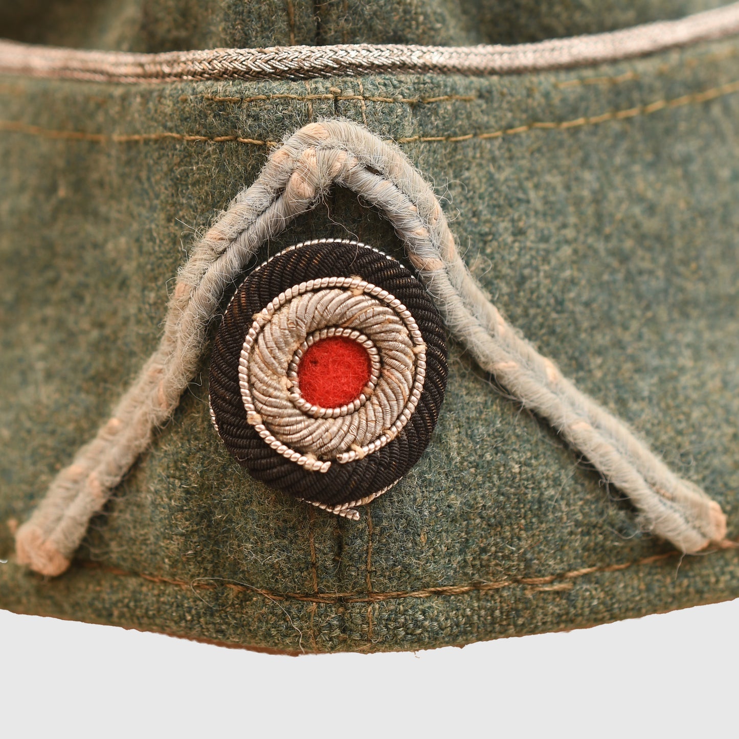 GERMAN WWII ARMY TRANSPORT OFFICERS OVERSEAS CAP