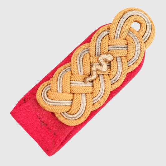 German WWII Army Veterinary Major General’s Shoulder Strap