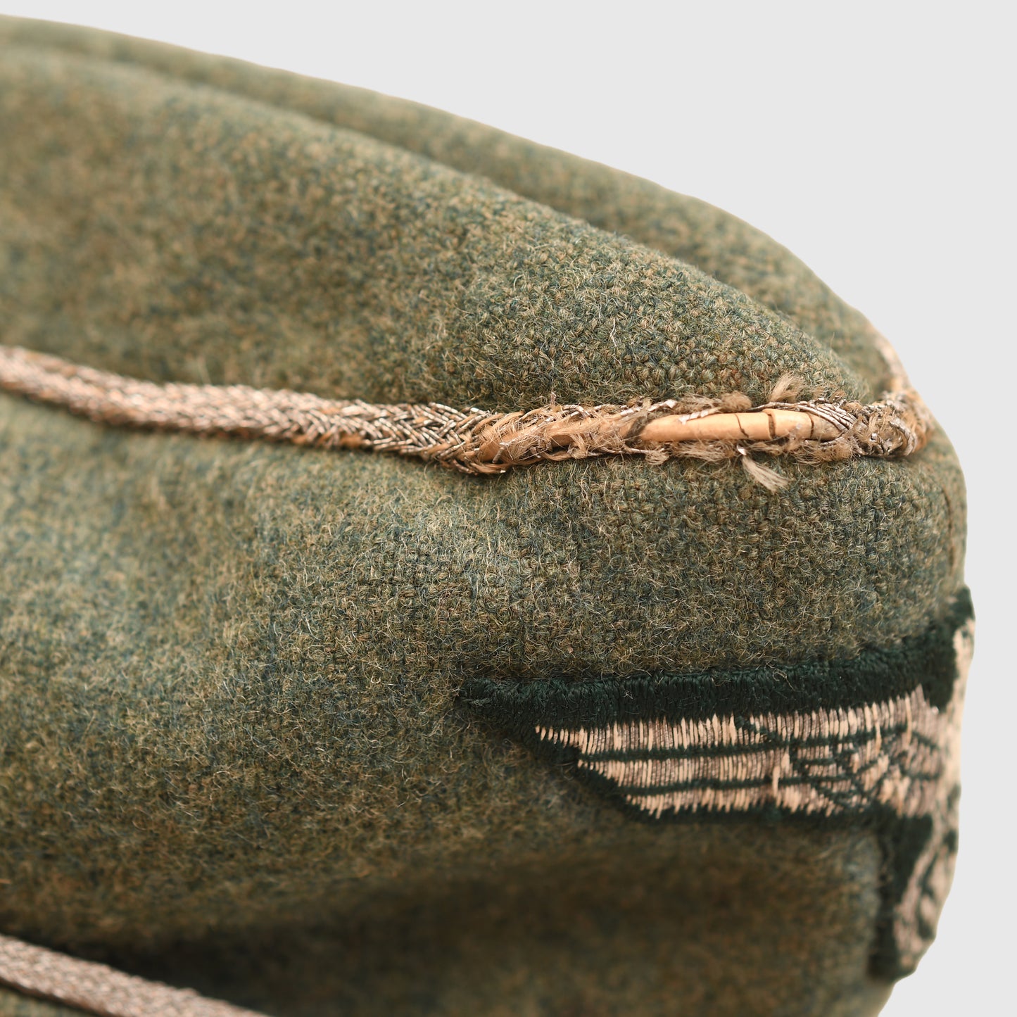 GERMAN WWII ARMY TRANSPORT OFFICERS OVERSEAS CAP