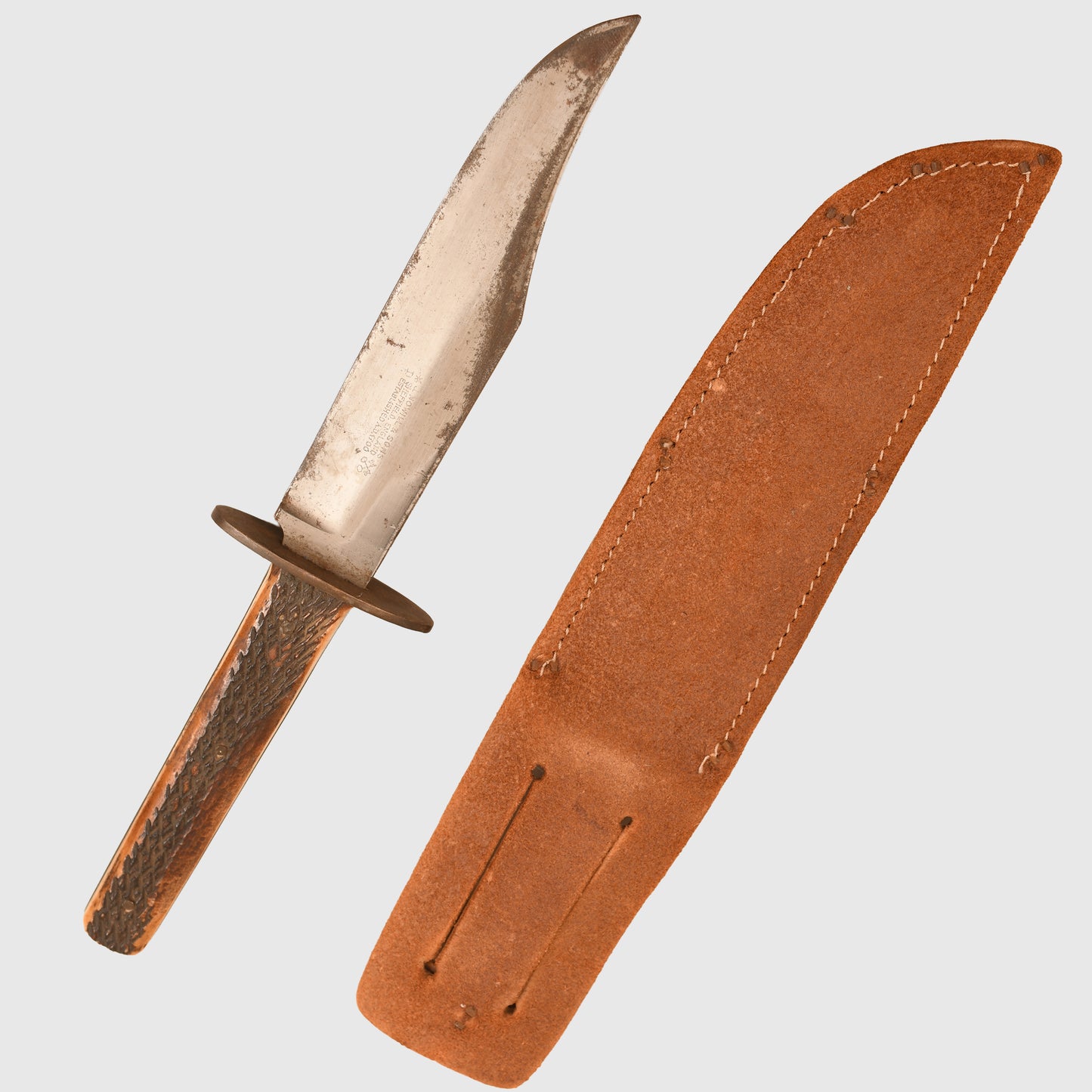 ENGLISH VICTORIAN HUNTERS BOWIE DISPLAY PIECE