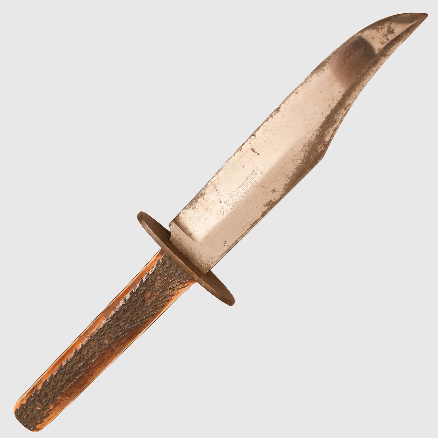 ENGLISH VICTORIAN HUNTERS BOWIE DISPLAY PIECE