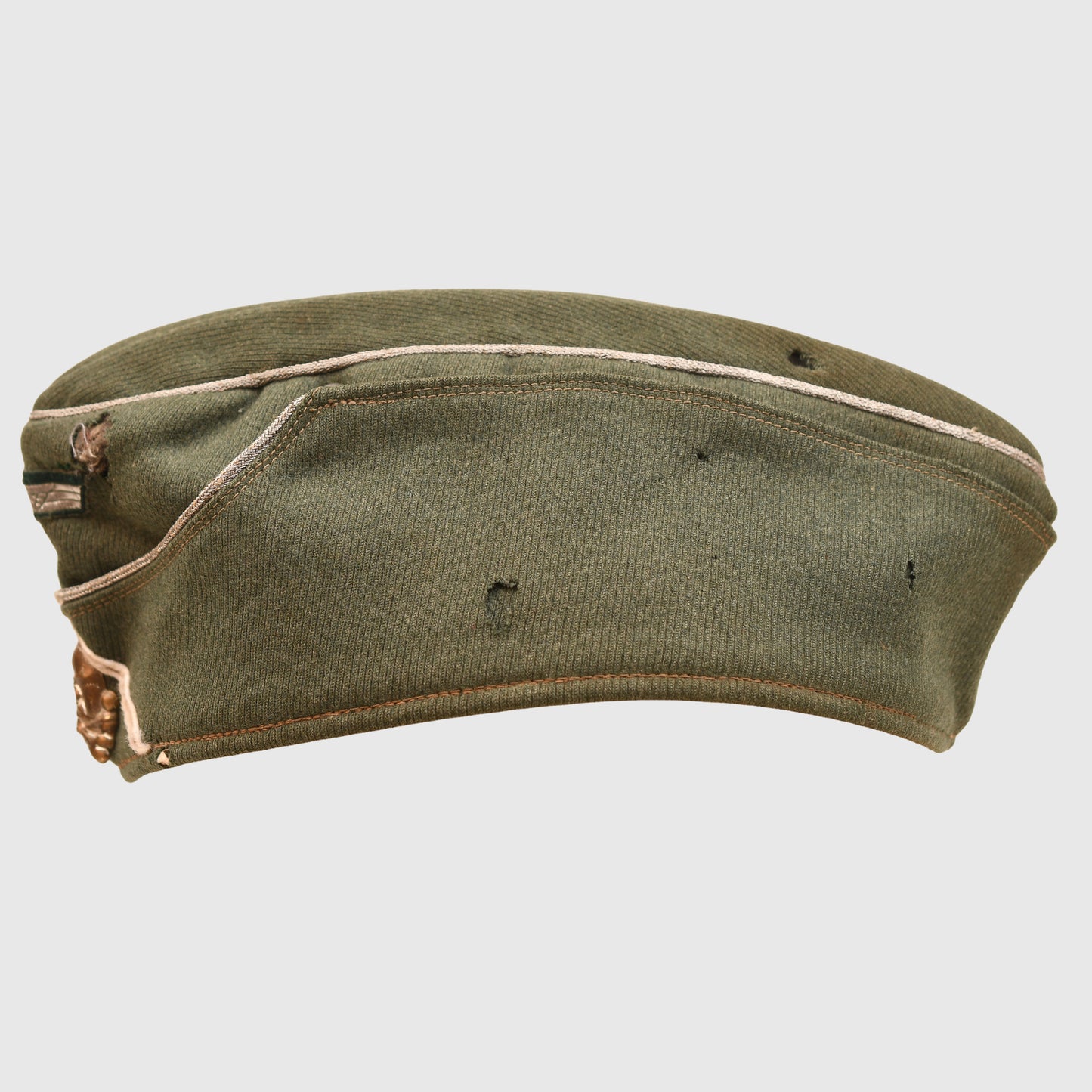 GERMAN WWII ARMY STYLE SS OFFICERS OVERSEAS CAP