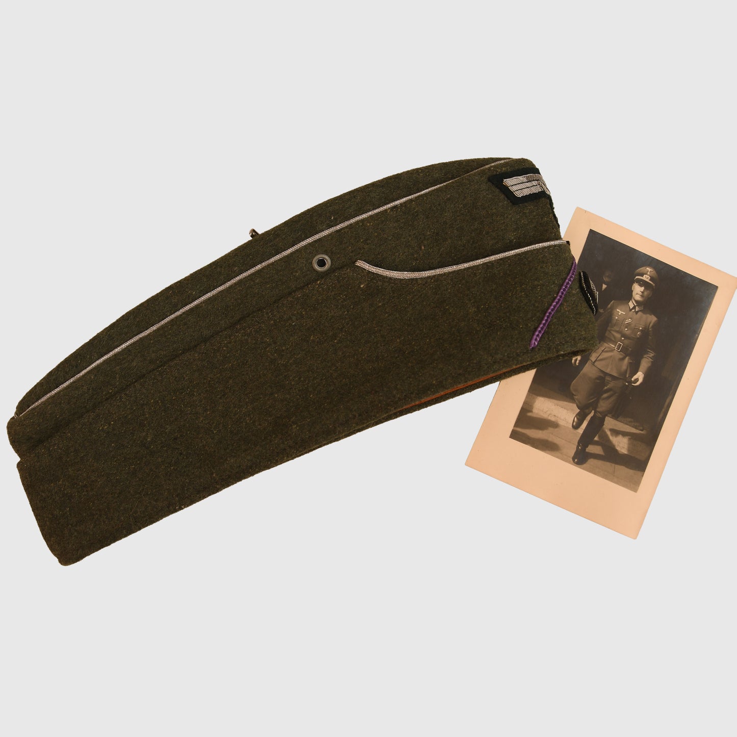 German WWII Army Chaplain’s Overseas Cap