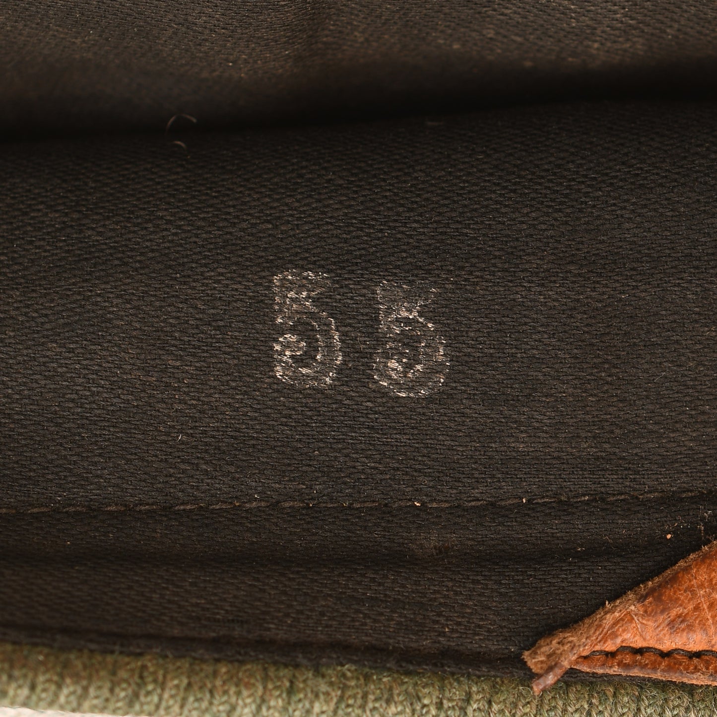 GERMAN WWII ARMY STYLE SS OFFICERS OVERSEAS CAP