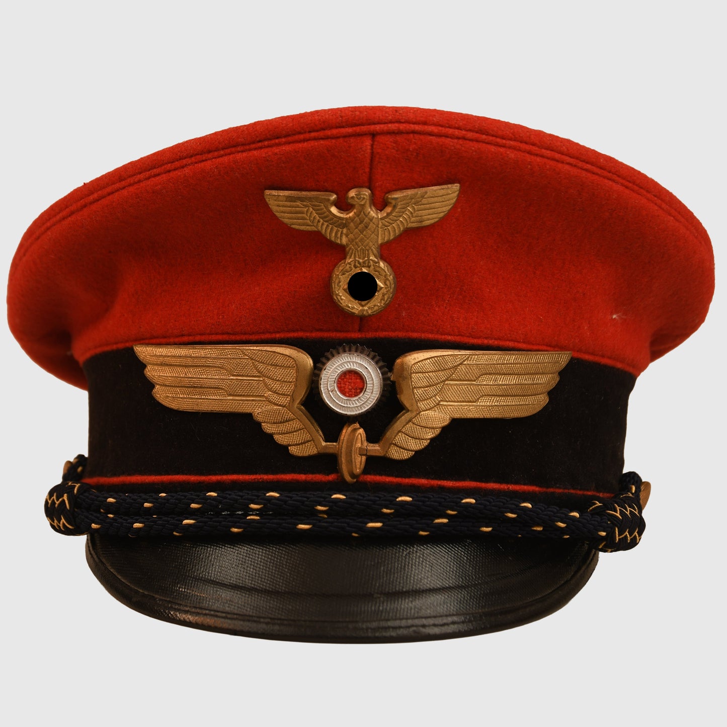 German WWII Railway Officials Visor Cap