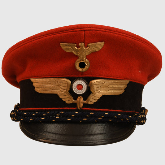 German WWII Railway Officials Visor Cap