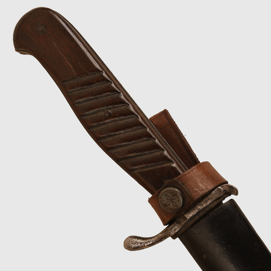 GERMAN WWI WOOD GRIPPED FIGHTING DISPLAY PIECE