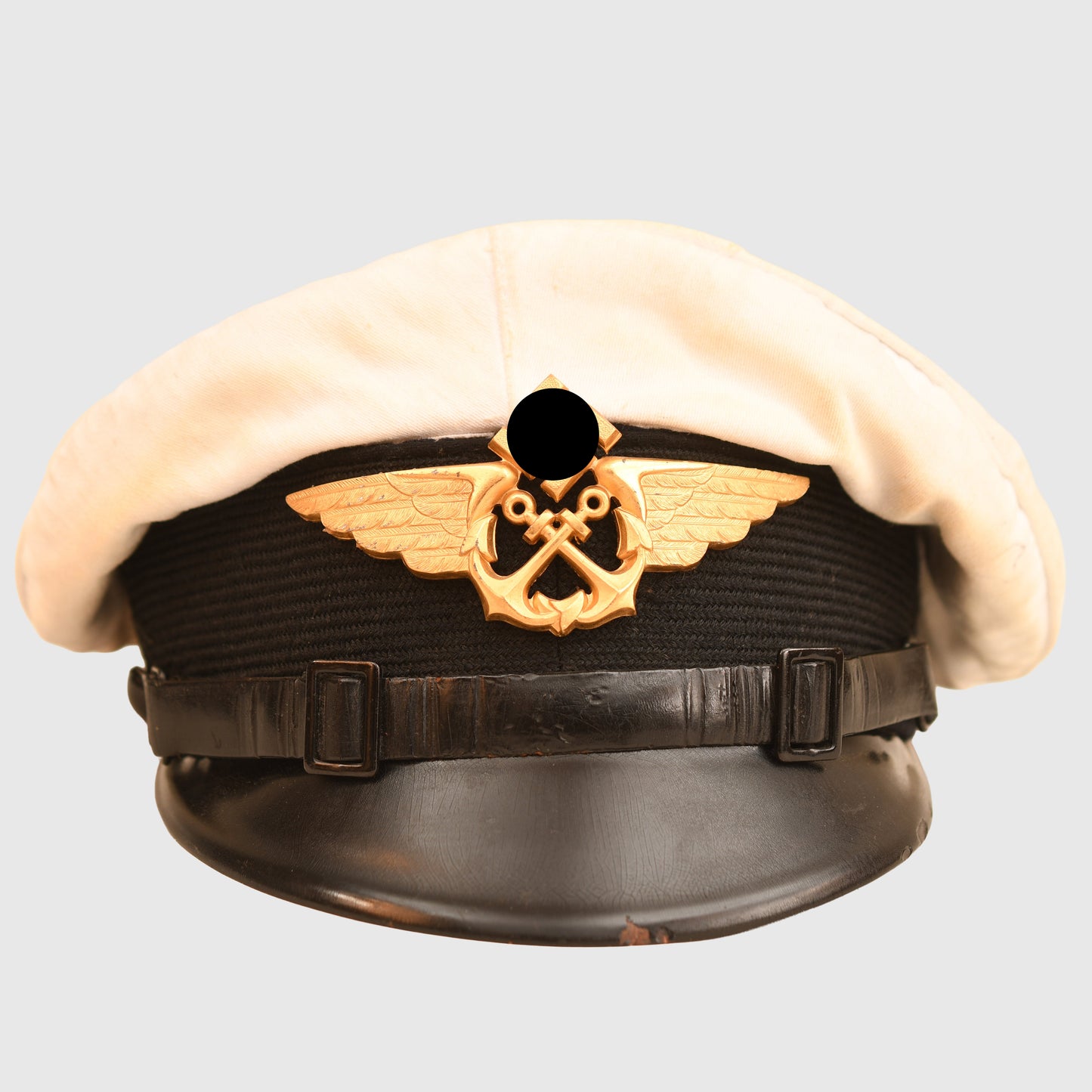 German WWII Luftwaffe Air Sea Rescue Service Visor Cap