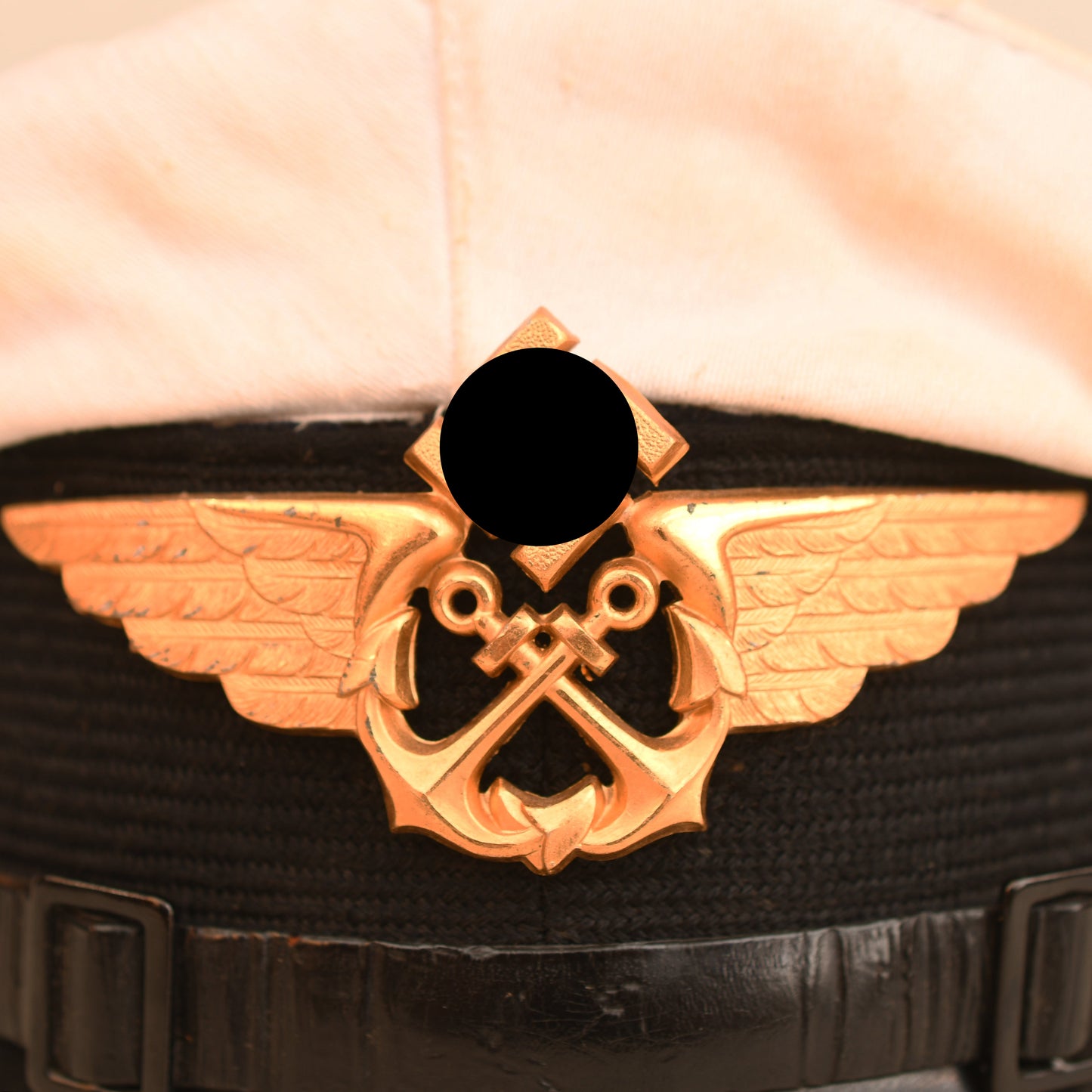 German WWII Luftwaffe Air Sea Rescue Service Visor Cap