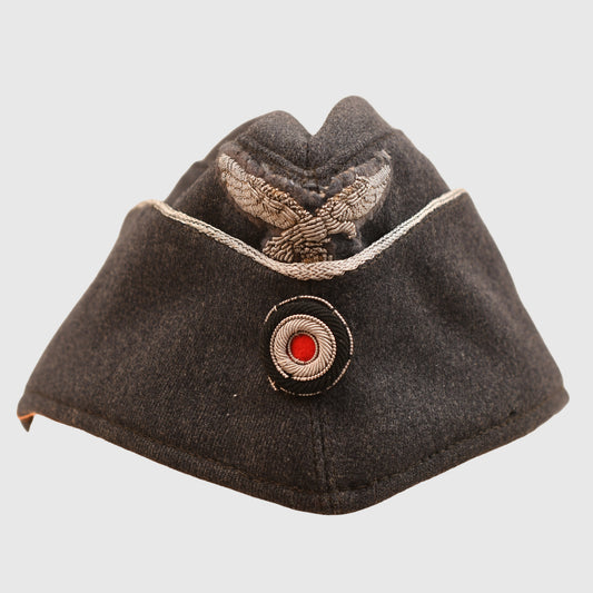 GERMAN WWII LUFTWAFFE OFFICERS OVERSEAS CAP