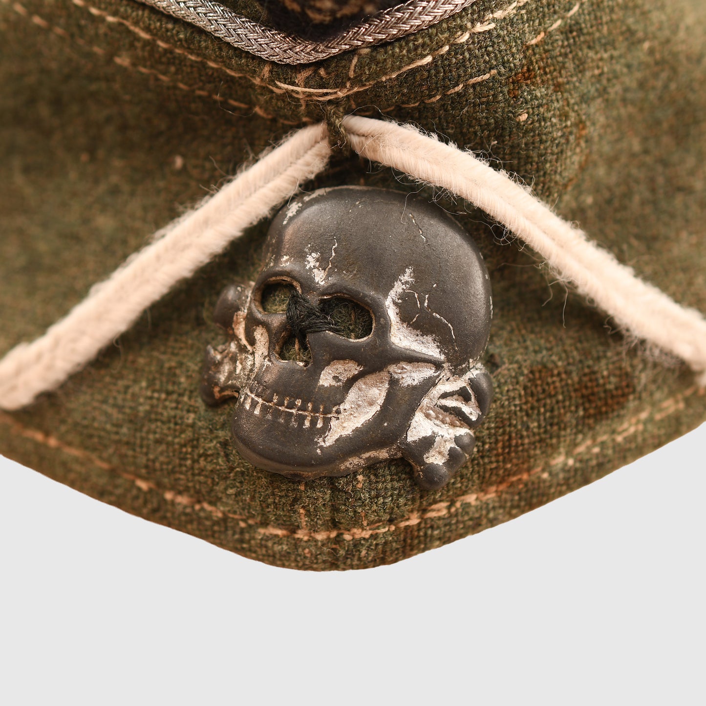German WWII Waffen SS Officers Overseas Cap