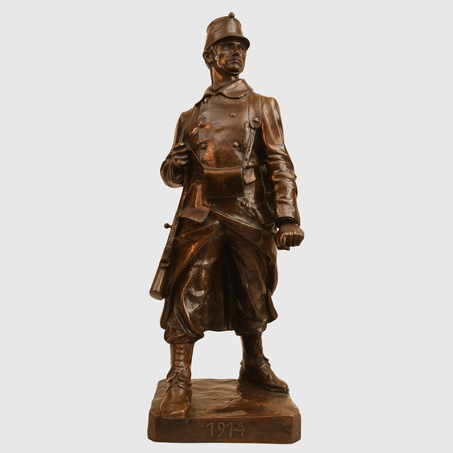 French WWI Standing Soldier