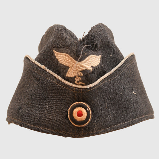 GERMAN WWII LUFTWAFFE OFFICERS OVERSEAS CAP