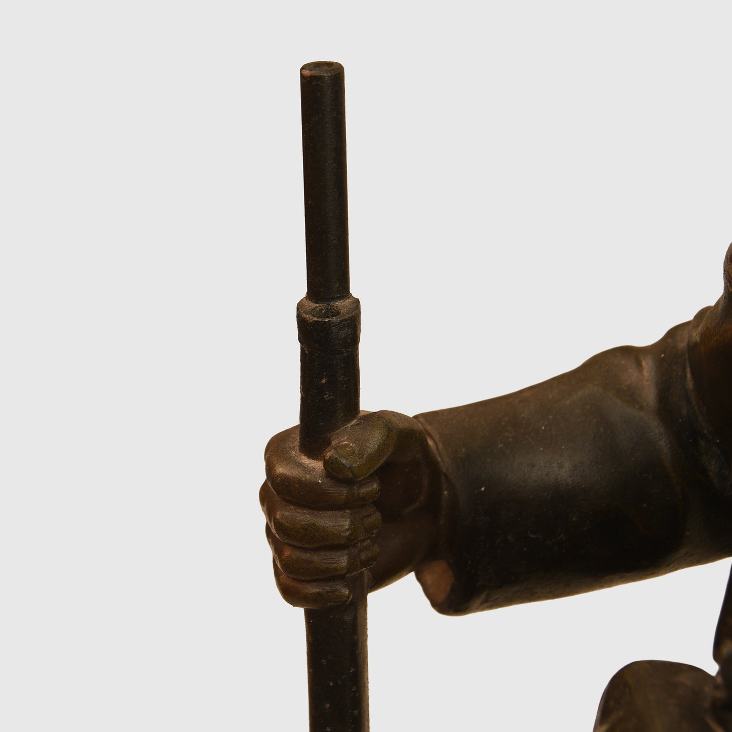 Belgium WWI Bronze Standing Soldier