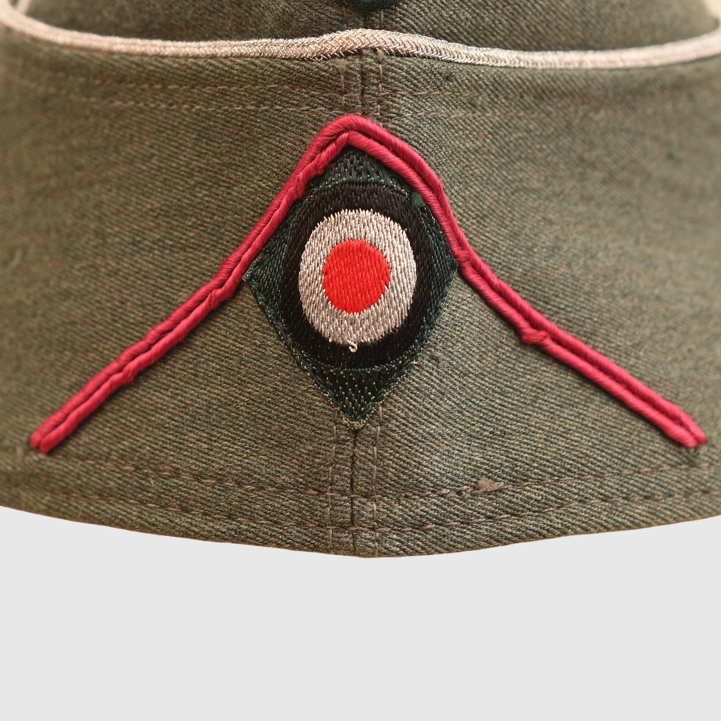 GERMAN WWII ARMY VETERINARY OR GENERAL STAFF OFFICERS OVERSEAS CAP