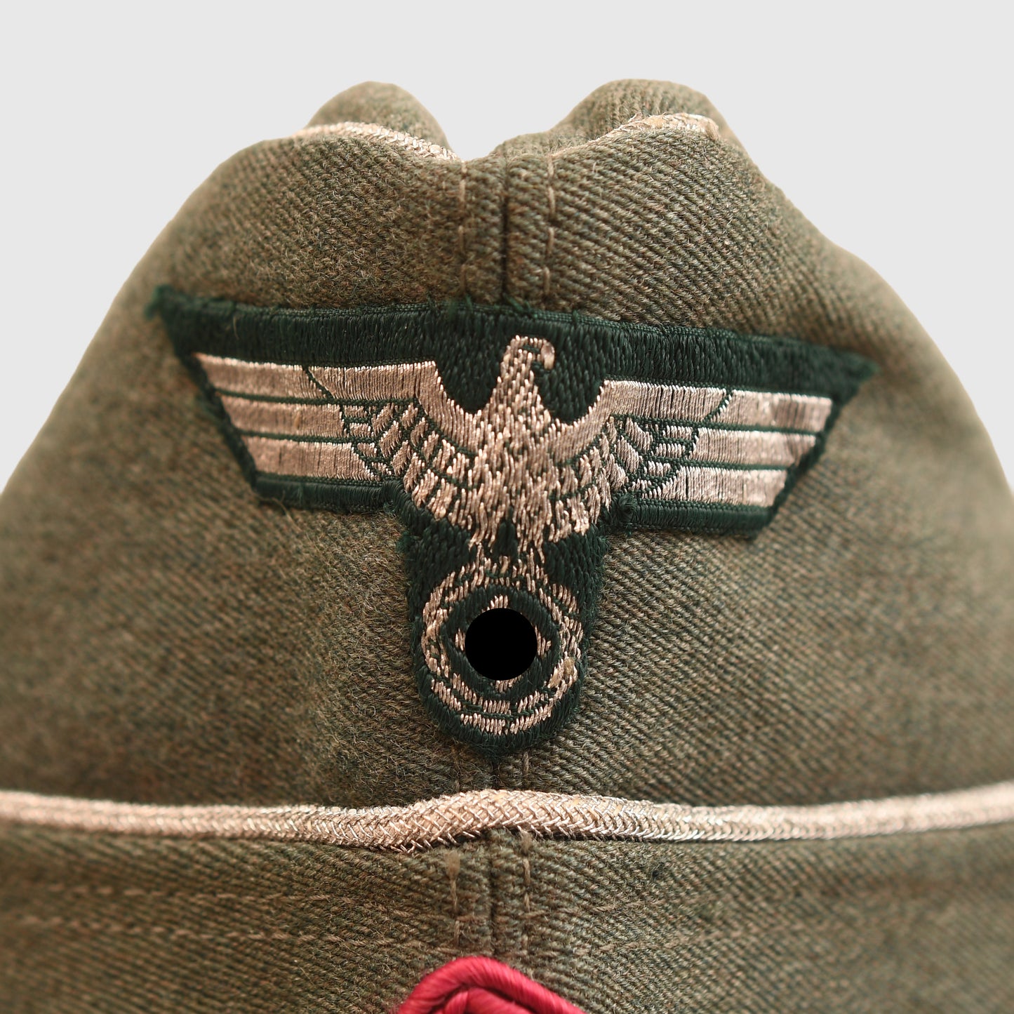 GERMAN WWII ARMY VETERINARY OR GENERAL STAFF OFFICERS OVERSEAS CAP