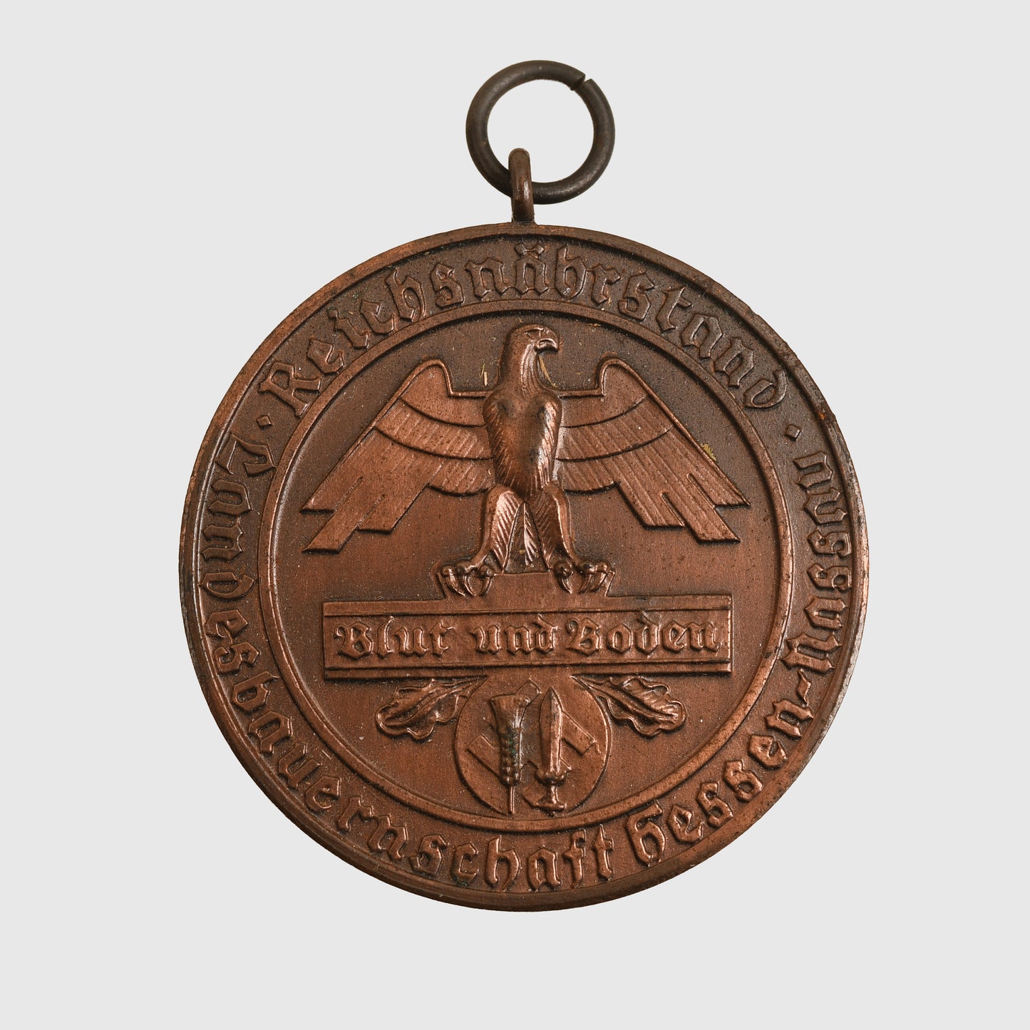 GERMAN WWII REICH AGRICULTURAL ASSOCIATION HORSE BREEDING MEDAL