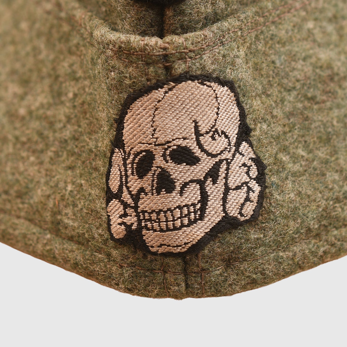 GERMAN WWII WAFFEN SS ENLISTED RANKS OVERSEAS CAP