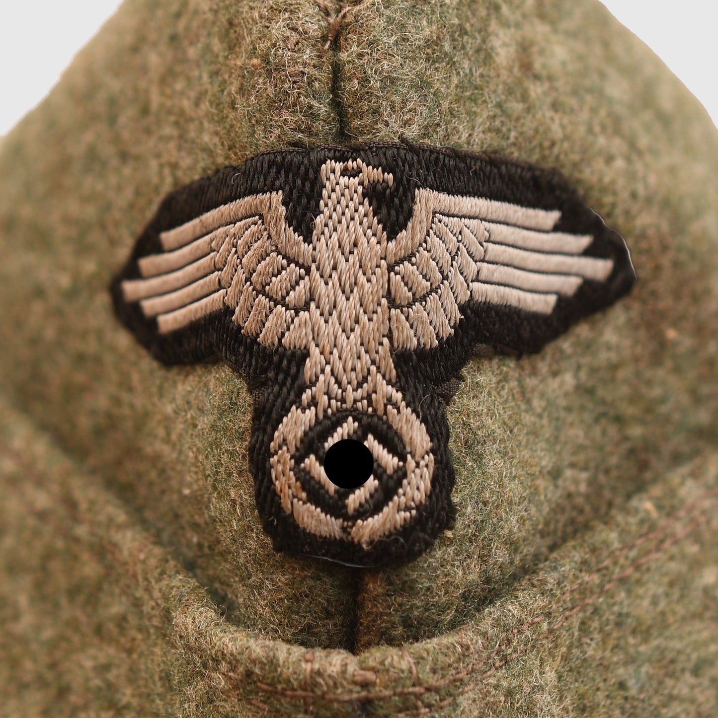 GERMAN WWII WAFFEN SS ENLISTED RANKS OVERSEAS CAP