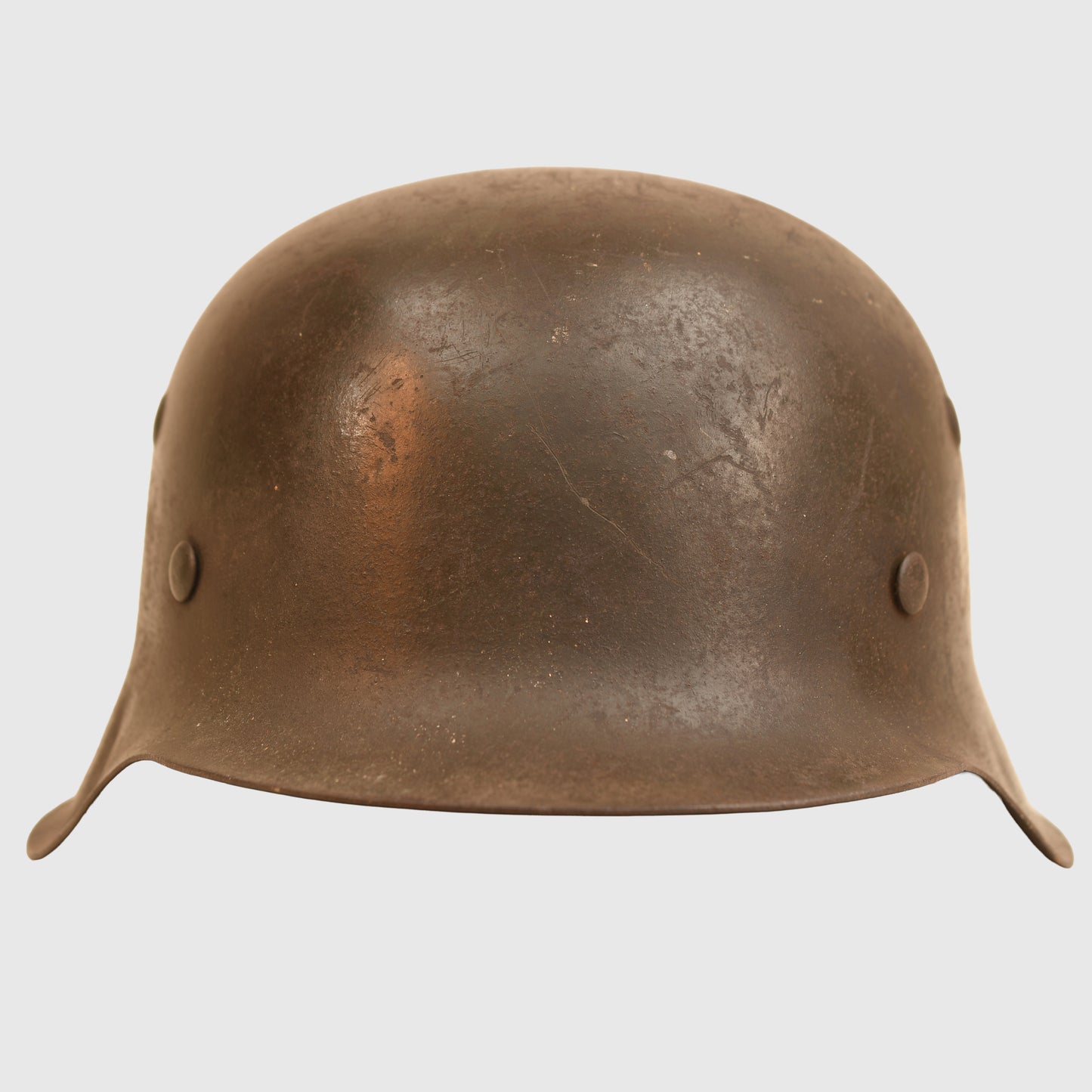 German WWII M.42 Army Single Decal Combat Helmet