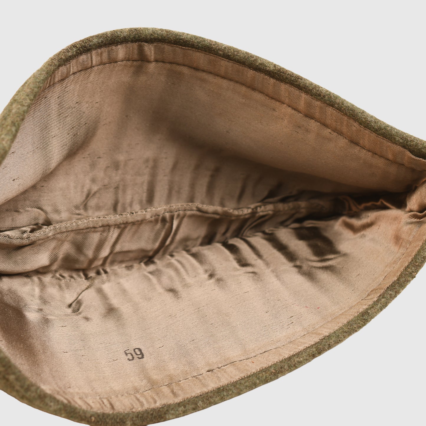 GERMAN WWII WAFFEN SS ENLISTED RANKS OVERSEAS CAP