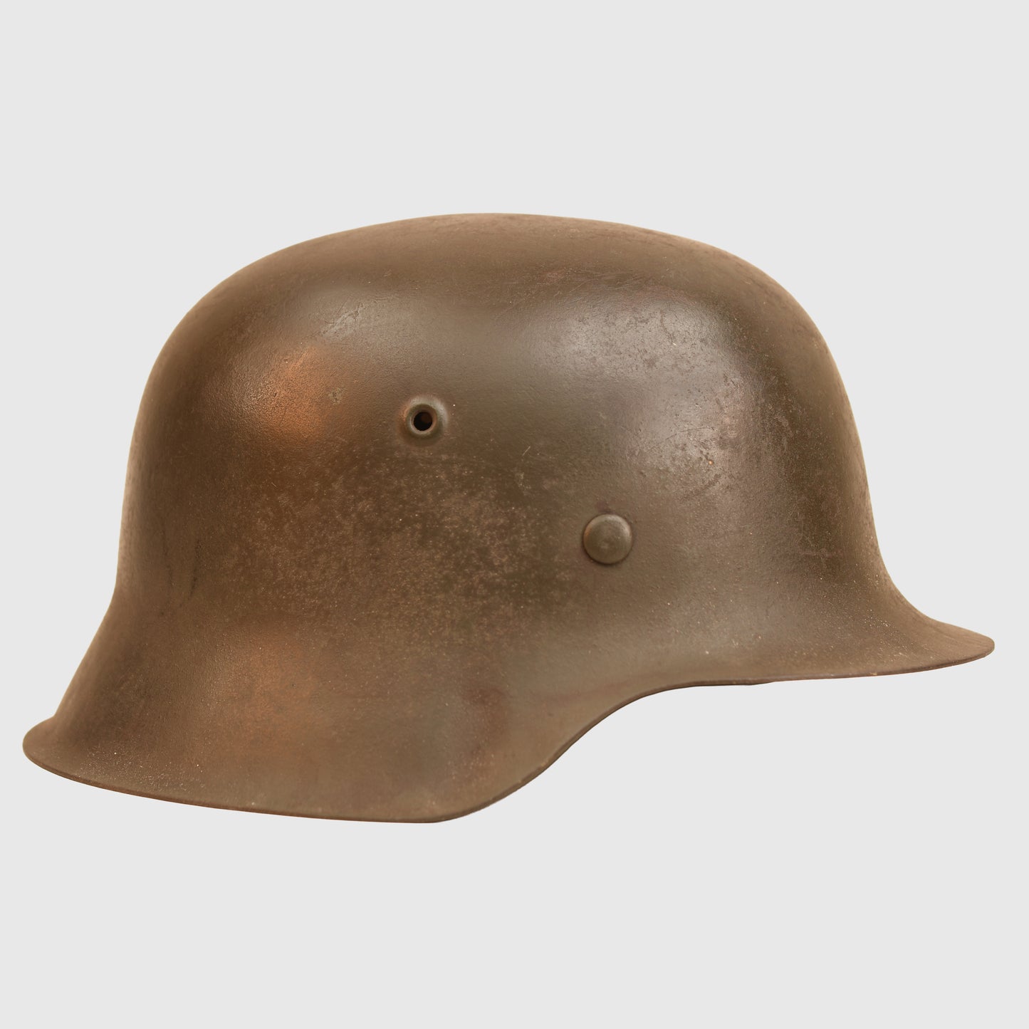 German WWII M.42 Army Single Decal Combat Helmet